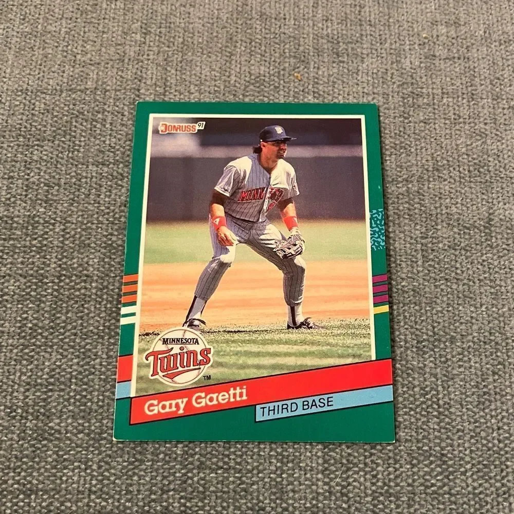 1991 Donruss Minnesota Twins Baseball Card Trading Card